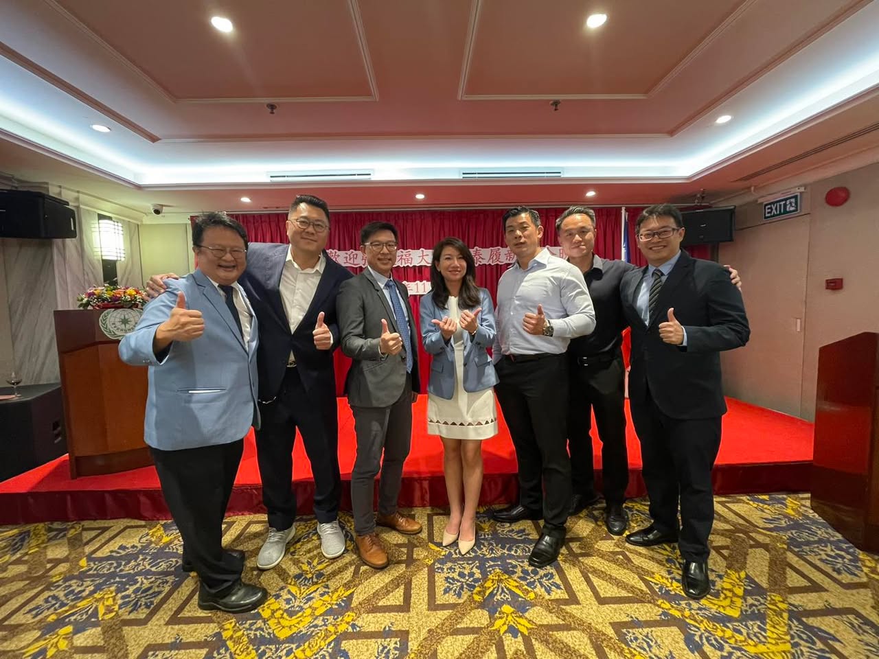 泰國各界歡迎張俊福大使履新聯合晚宴