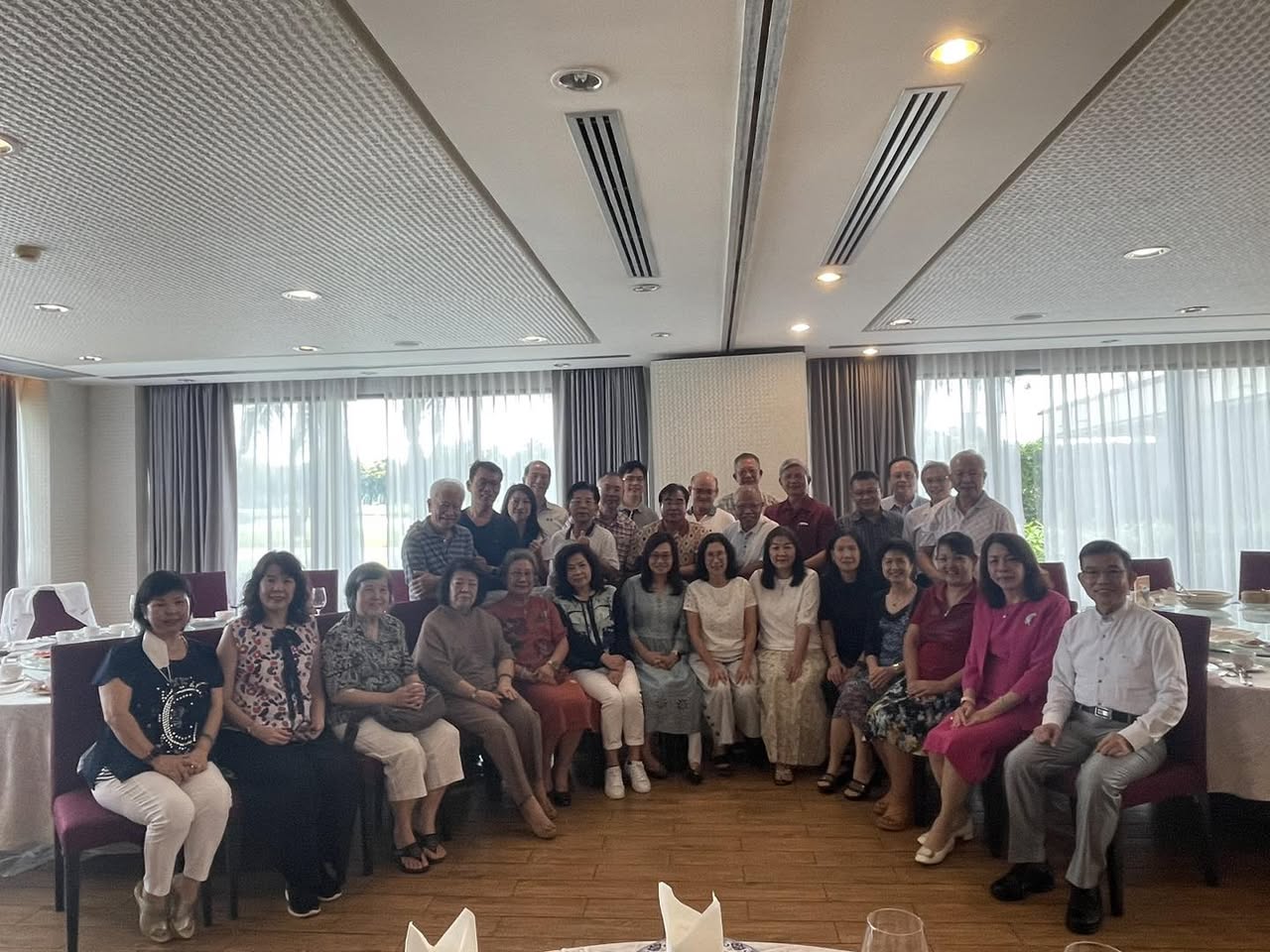 北欖前會長餐敘（王文山、張文煥前會長作東）