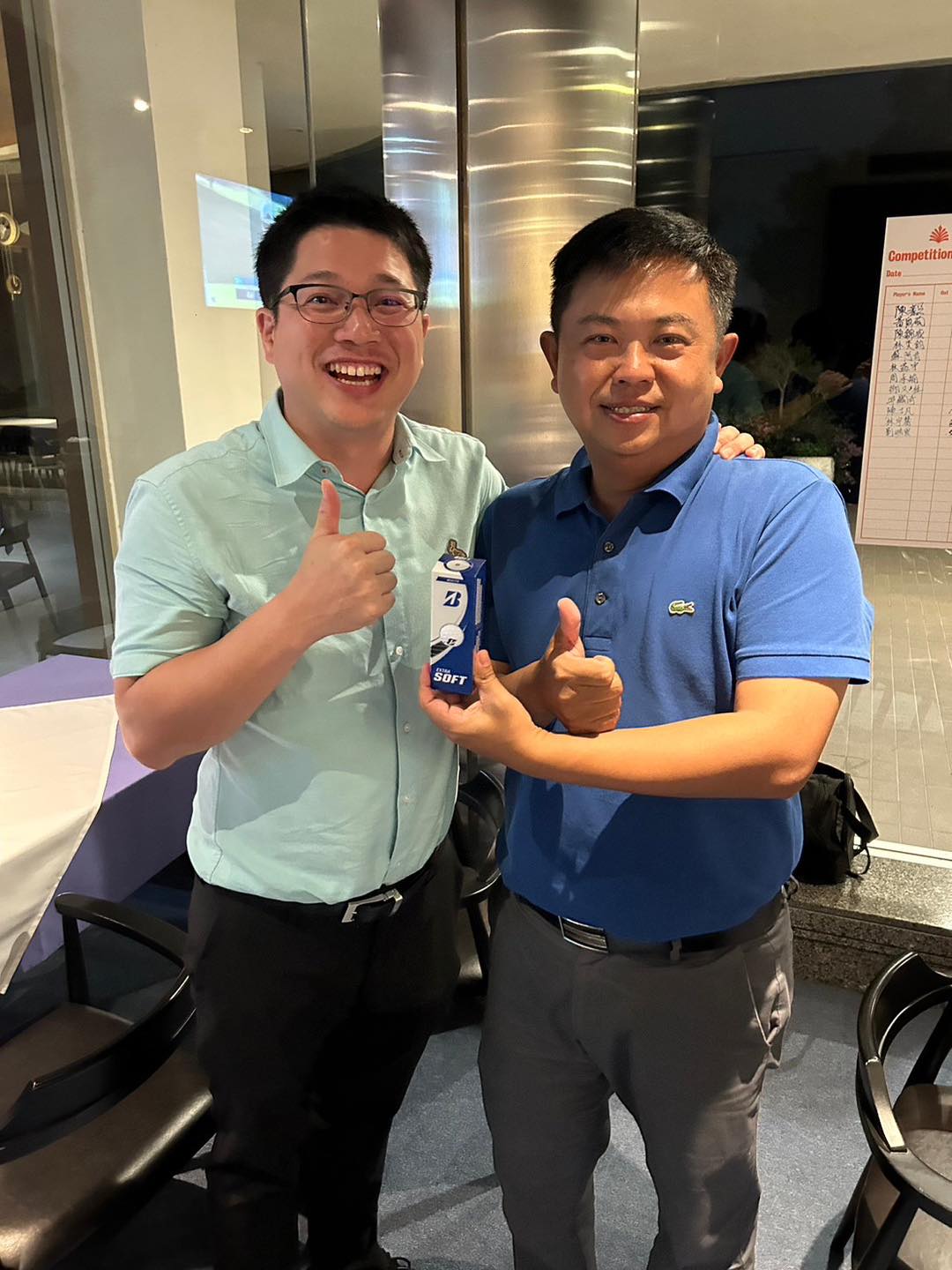 新北欖台商高爾夫球隊第二次月例賽