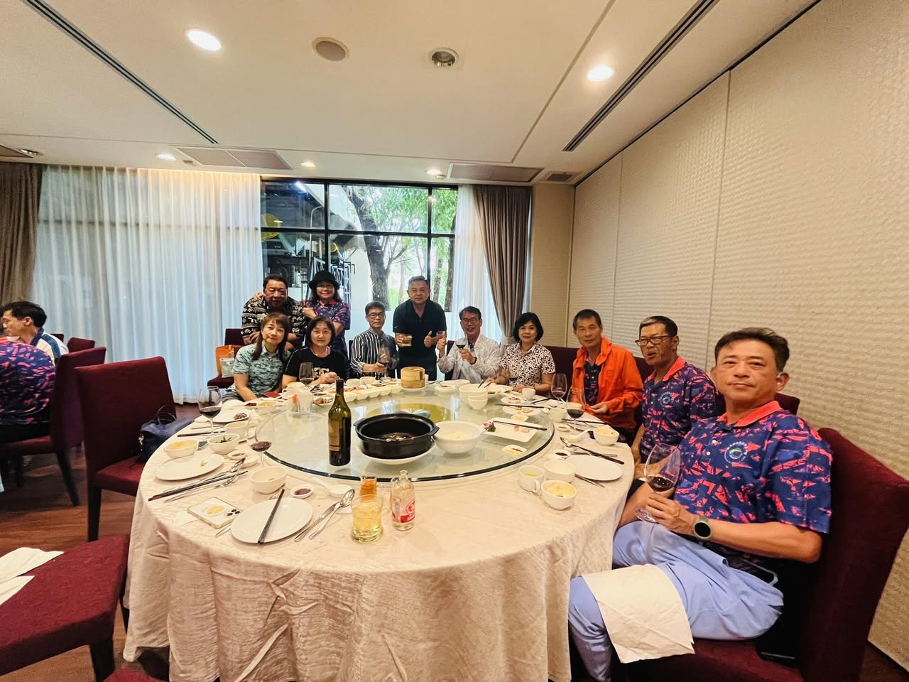 新北欖台商高爾夫球隊第九次月例賽餐敘