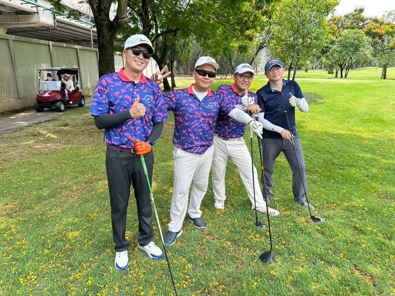 高爾夫球隊第二屆四月份月例賽