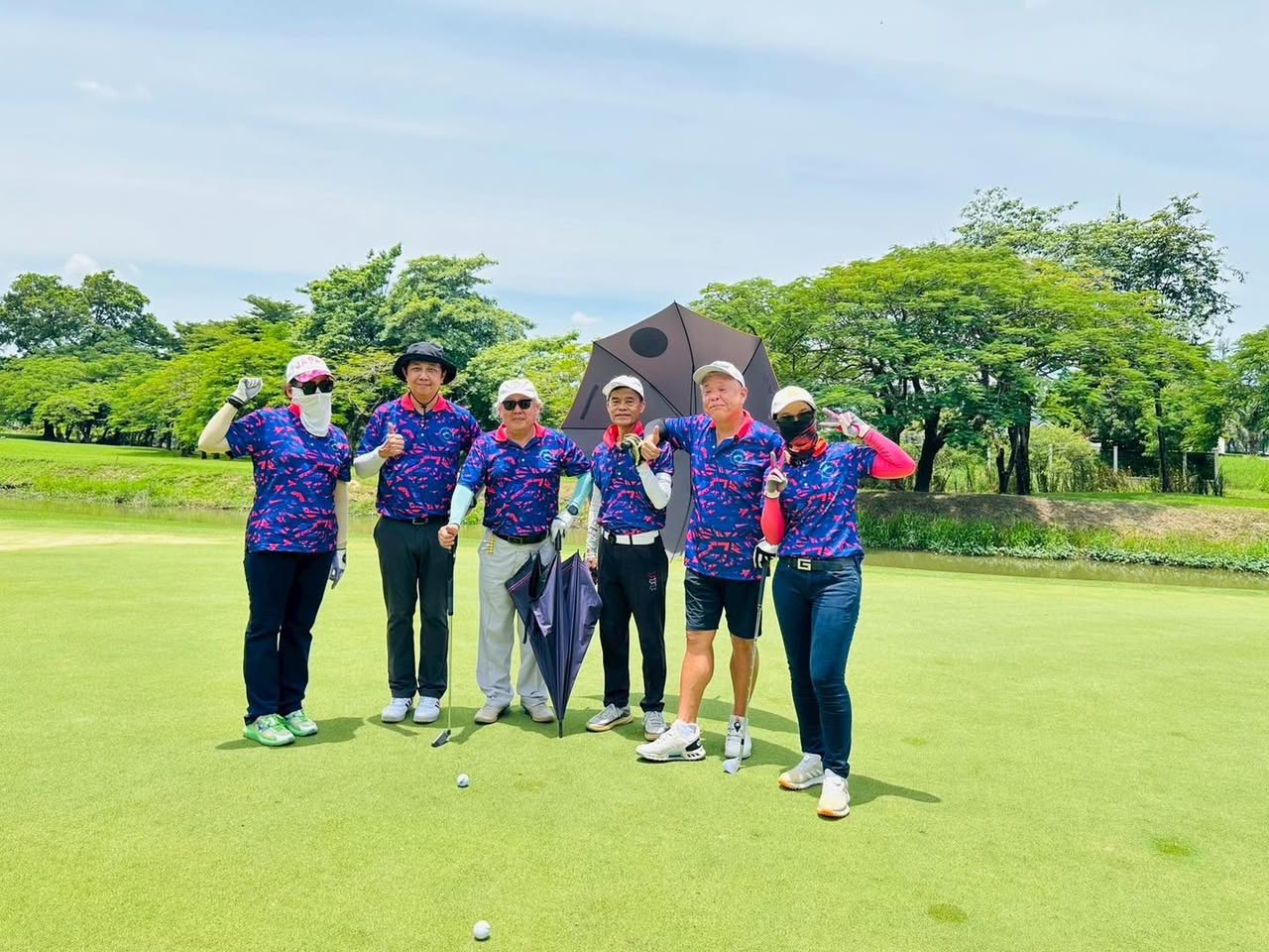 新北欖高爾夫球隊八月例賽暨慶祝88父親節
