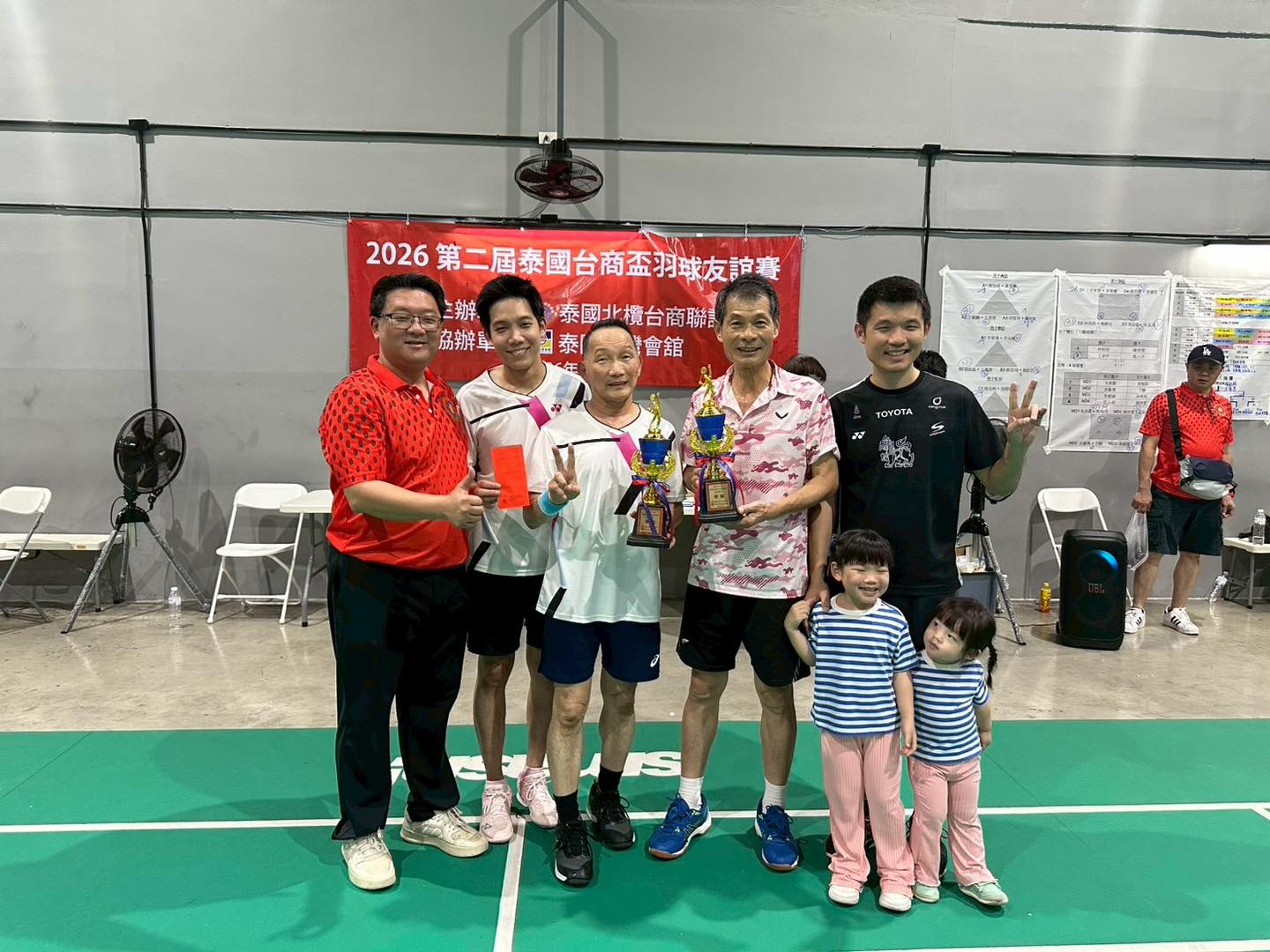 2026 第二屆泰國台商盃羽毛球友誼賽圓滿落幕