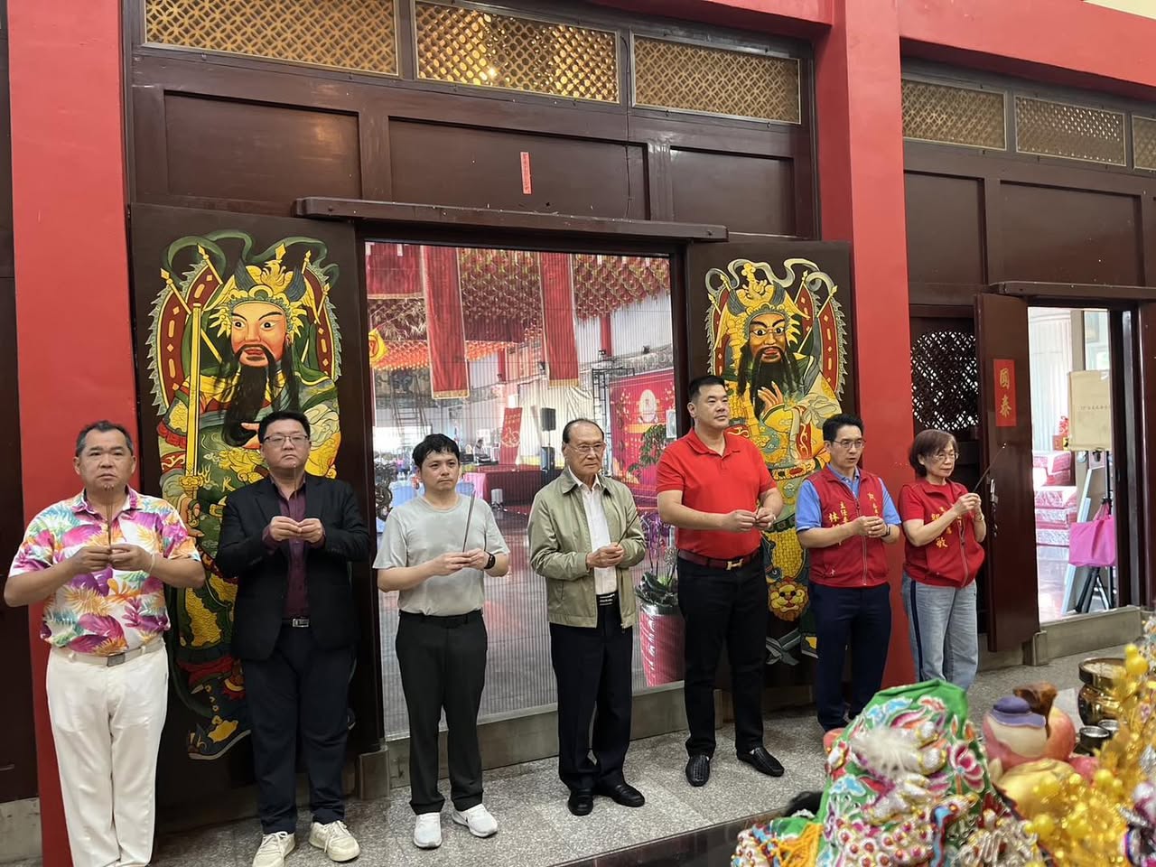 出席吞武里台商聯誼會新春團拜